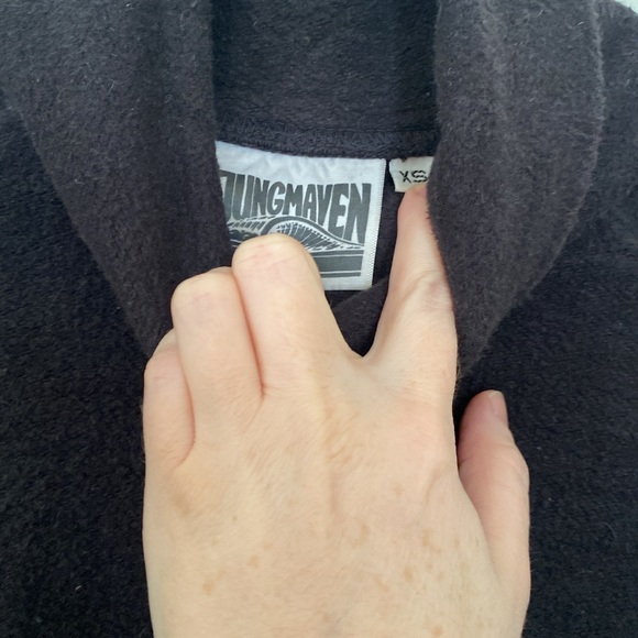 Funnel neck sweatshirt xs faded black - Picture 2 of 3